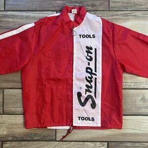 Vintage 60s 70s Snap-on Tools Employee Advertising Jacket L USA Made Rockabilly